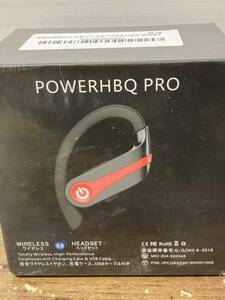 【未開封品】POWER HBQ PRO 完全ワイヤレスホン 充電ケース・USBケーブル付き ☆彡