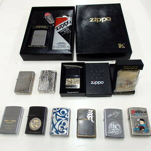 1円スタート激レア ヴィンテージ ZIPPO ジッポー 手彫り 鯉 WPS 男はつらいよ 限定品 他 オイルライター まとめ 11点セット 30347 11-2