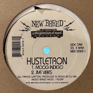 Hustletron - Moog Indigo / ファットなジャジー・ブレイクを全4トラック収録！