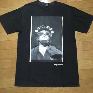 ステューシー×Josh Cheuse オアシス フォト Tシャツ リアム ギャラガー oasis ブラック M stussy ビンテージ