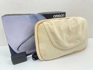OMRON/オムロン HM-341 BG ベージュ クッションマッサージャー サイズ：39x10.5x26.5cm 枕 マッサージ 健康器具 血行