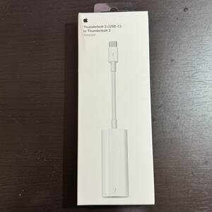 Apple Thunderbolt 3 (USB-C) to Thunderbolt 2 アダプタ 未開封新品