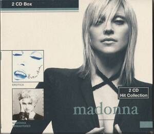 MADONNA　マドンナ　2 CD Hit Collection (Erotica / Madonna)　限定盤 ドイツ盤 CDアルバム ボックスセット