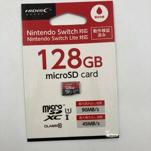 新品未使用 HIDISC HDMCSDX128GSW-WOA 任天堂Switch対応 microSDXCカード 128GB ③
