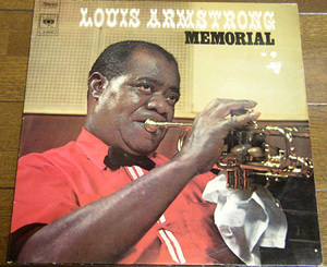 Louis Armstrong - Memorial - 2LP レコード / Muskrat Ramble,Basin Street Blues,Just A Gigolo,Mack The Knife,All Of Me,CBS, 1971