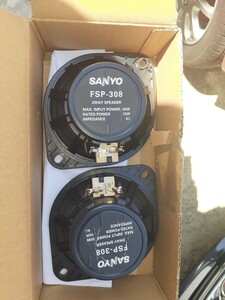 スズキ用　SANYOスピーカー　fsp-308 10センチスピーカー　スズキツインに付いてました。