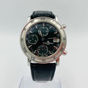 BAUME&MERCIER ボーム&メルシェ 6104.000.2 デイト クロノグラフ 腕時計 リューズ破損 不動 15cm/2.7cm