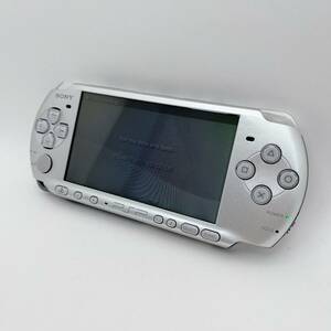 SONY PSP プレイステーションポータブル シルバー PSP-3000