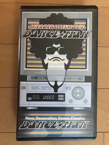 ＜ART＞VHSビデオ　DANCEMAN MILLORBALLISUM MOVIE ダンスマン ミラーボーリズム ダンス部部長南原 接吻テーマ,バックアップメディア付き