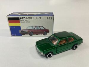 トミカ ミニカー　F43 BMW 320（緑メタ）ワイドホイール　箱付き