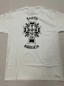 【新品】Dogtown Cross Logo X Santa Monica T-Shirt - White