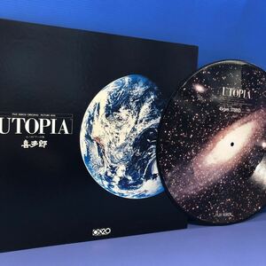 N LP 喜多郎 UTOPIA ユートピアへの旅 ピクチャーディスク 見開きジャケット レコード 5点以上落札で送料無料