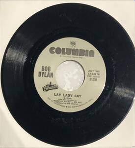 Bob Dylan Lay Lady Lay / I Threw It All Away US盤