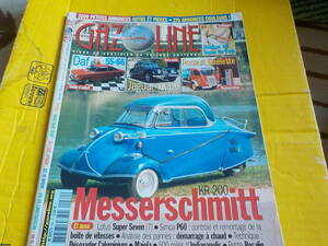 2002年版　Revue Gazoline n°80 Kr 200 Messerschmitt / Jaguar XK 120 