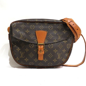 中古 ルイヴィトン ジョヌフィーユ ショルダーバッグ モノグラム M51226 Bランク ブラウン 斜め掛け LOUISVUITTON【送料無料】【西神店】