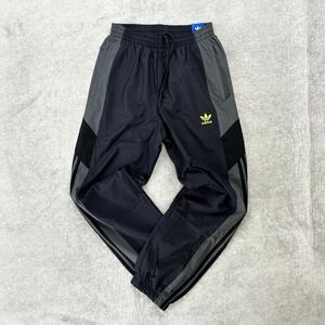 【格安送料】新品未使用 adidas Originals Lサイズ アディダス オリジナルス トラックパンツ ジム ウーブン ナイロン ブラック 黒