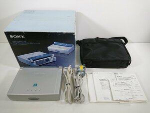 SONY ソニー データプロジェクター VPL-CS4 コンパクト プロジェクター 持ち運び 箱付き 通電のみ確認 ジャンク