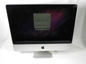 [R547]Apple iMac A1225 デスクトップパソコン 24インチ/Core2Duo 2.66GHｚ/4.0GB/640GB/DVD/OSX.10.6 