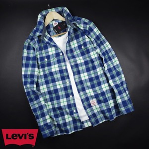 新品★Levi’s/リーバイス/WORKWEARクラシックワーカーシャツA57/003青/【L】【JP size XL】