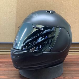 【中古品】美品 アライ フルフェイスヘルメット QUANTUM-J XLサイズ　Arai ヘルメット マットブラック 