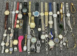 ●　SEIKO　セイコー　CASIO　カシオ　CITIZEN　シチズン　TECHNOS　テクノス　など　時計　腕時計　50点　おまとめ