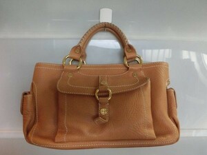 CELINE ハンドバック キャメル レザー セリーヌ