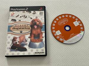 23-PS2-736　プレイステーション2　犬とあそぼう dogstation 動作品　PS2　プレステ2　☆説明書欠品