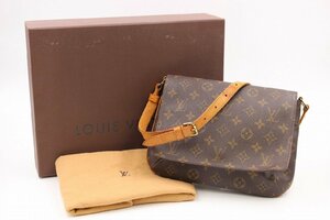 【行董】AA125BOM66 LOUIS VUITTON ルイヴィトン モノグラム ミュゼットタンゴ ショルダーバッグ ブランドバッグ 保存袋 箱付き