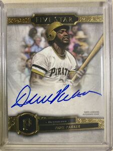 2021 TOPPS FIVE STAR Base Autographs #FSA-DPA DAVE PARKER 1978MVP オールスター7回 1979WS制覇 トップス ファイブスター サイン オート