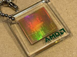 AMD Opteron CPU バルセロナ コア封入 キーホルダー