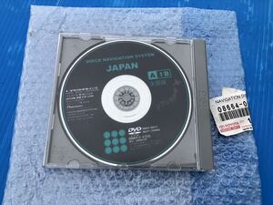 A1B 全国版 08664-00S15 86271-70W062 2009年春 DVD-ROM DVDナビ DVDナビROM ボイスナビゲーションシステム トヨタ純正 [送料無料]