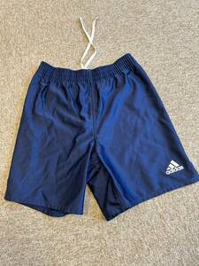 adidasアディダス　ジュニアパンツ140 紺