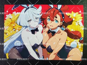 機動戦士ガンダム　水星の魔女　スレッタ&ミオリネ　H　写真　イラスト　同人　ファンアート　イラストアート　2L判