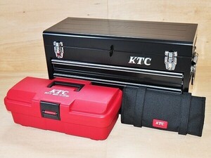 ■KTC SKX0213BK ブラック プラハードケース EKP-5 ツールバック MCKB-B 3点セット●工具箱 チェスト ケース ツールボックス