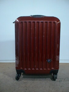 4347　FILA　赤　TSAロック付　スーツケース　キャリケース　旅行用　ビジネストラベルバック