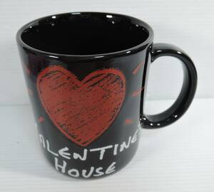☆N00■とんねるず　VALENTINE’S　HOUSE　バレンタインハウス　マグカップ　陶器製■KTV