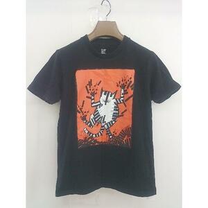 ◇ Design Tshirts Store graniph トミーウンゲラー 半袖 Tシャツ カットソー サイズS ブラック オレンジ レディース