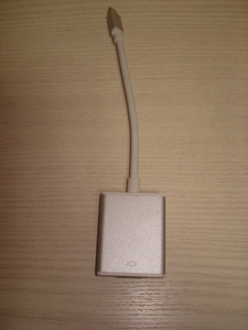 [送料無料 即決] USB-C to VGA Adapter　VGA変換アダプタ― USED