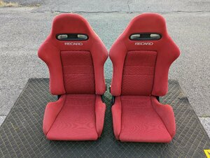 HONDA シビックタイプR DC5 純正 レカロシート RECARO 運転席 助手席 一台セット 二脚 超美品 希少 DC2 DB8 FD2 EP3 CL7 FN2 CL1