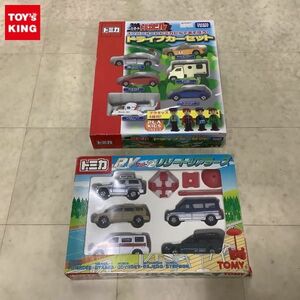 1円〜 トミカ RVセット2 リゾートツアラーズ スーパーオートトミカビル ドライブカーセット