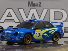 京商 KYOSHOミニッツ AWD インプレッサ WRC 2002 レディセット