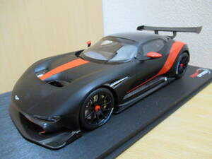 ★TOP SPEED　1/18　アストン マーティン　バルカン　Aston Martin　Vulcan　（マットブラック×オレンジ）★