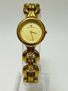 動作未確認　MARIO VALENTINO マリオヴァレンティノ　腕時計 レディース　8028　ゴールド