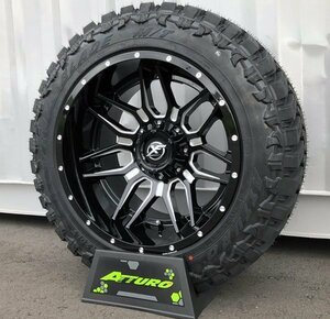 20x12J JL JK TJラングラー XF OFFROAD XF222 20インチマッドタイヤホイール ATTURO TRAIL BLADE MT 285/50R20 33x12.50R20 35x12.50R20