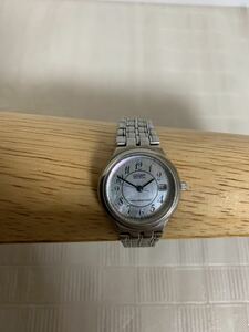 CITIZEN Eco Drive GN-4-S/シチズン エコドライブ腕時計/現在動作不動/レディース/シェル風文字盤/USED/部品取り用/小傷等経年/ジャンク