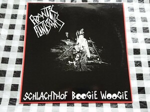 動作未確認 ジャンク 中古 LPレコード【 FRANTIC FLINTSTONES/フランティック・フリントストーンズ SCHLACHTHOF BOOGIE WOOGIE】