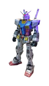 BANDAI 機動戦士ガンダム 1/60 PG UNLEASHED RX-78-2 ガンダム ダブルパイロット 仕様 塗装済改修完成品 METAL BUILD