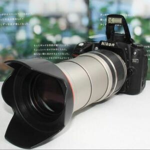 １本で近遠対応の万能レンズ&新品カメラバッグ付きNikon D80