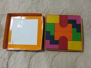 エデュトイ Wood Puzzlesイマジネーション ウッドパズル じぶん力、すくすく 12ピース 木製 パズルのみ　