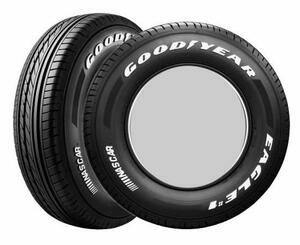 ◆4本セット販売　グッドイヤー215/65R16 109/107R ナスカー ナンバー1 ホワイトレター ハイエース キャラバン ＃1NASCAR